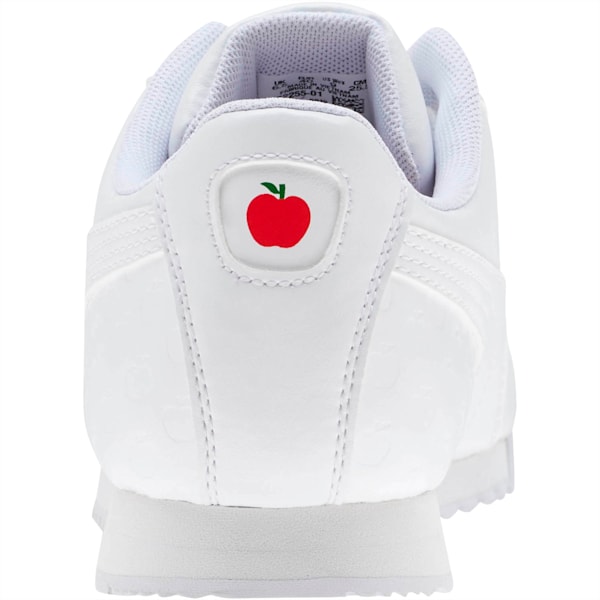 Roma NYC Apple Women's Sneakers, Puma White, extralarge