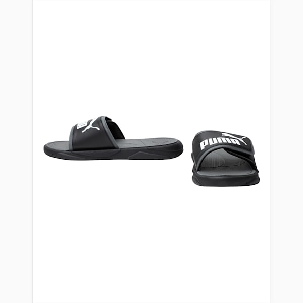 Royalcat Comfort Slides, Puma Black-CASTLEROCK-Puma White, extralarge-IND