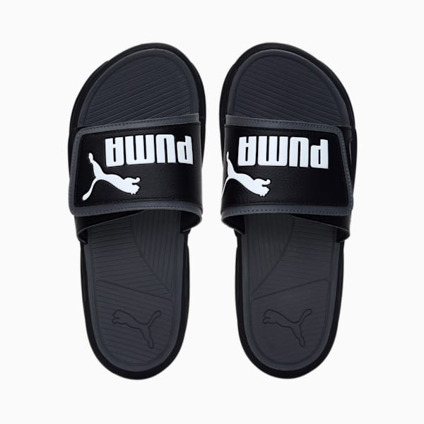 Royalcat Comfort Slides, Puma Black-CASTLEROCK-Puma White, extralarge-IND