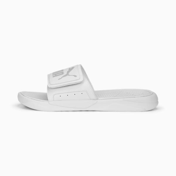 Royalcat Comfort Unisex Slides, PUMA White-Cool Light Gray, extralarge-IND