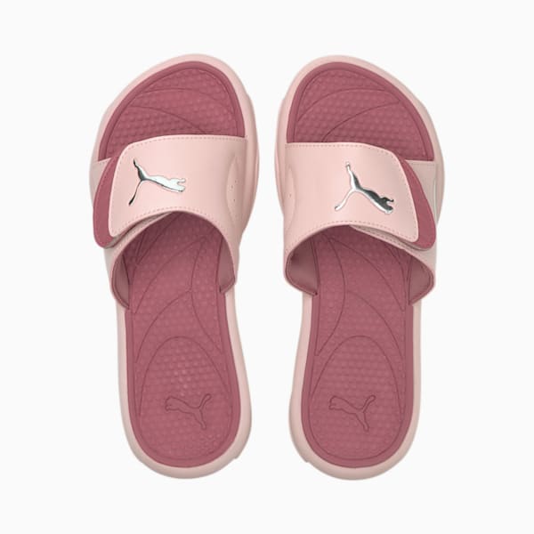 Royalcat Comfort Women's Slides, Lotus-Puma Silver-Mauvewood, extralarge