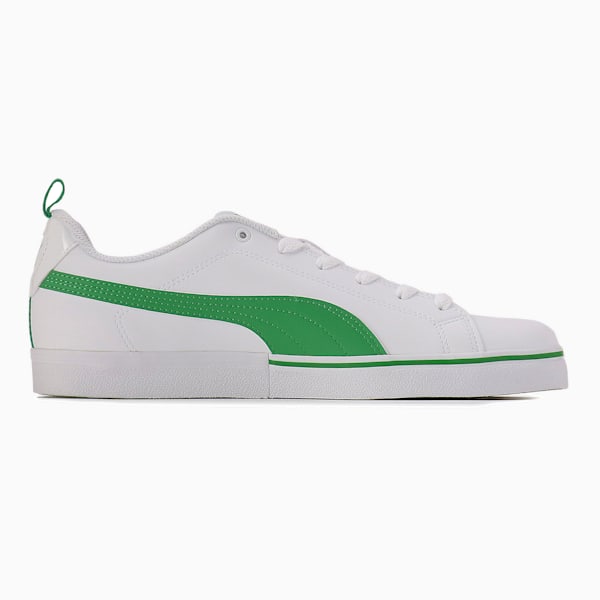 プーマ ブレーク ポイント VULC スニーカー, Puma White-Kelly Green, extralarge-JPN