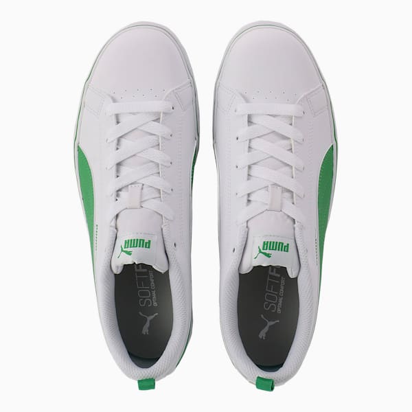 プーマ ブレーク ポイント VULC スニーカー, Puma White-Kelly Green, extralarge-JPN