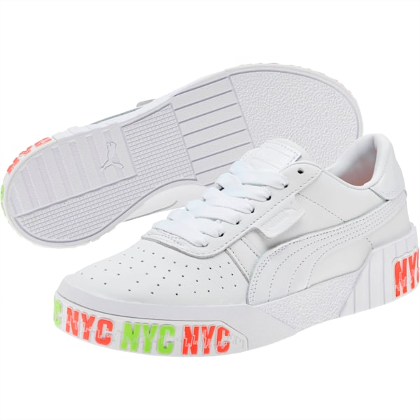 PUMA NYC Cali Bold Women's Sneakers, Puma White, extralarge