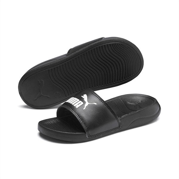 Popcat 20 Kids' Sandals, Puma Black-Puma White, extralarge-GBR