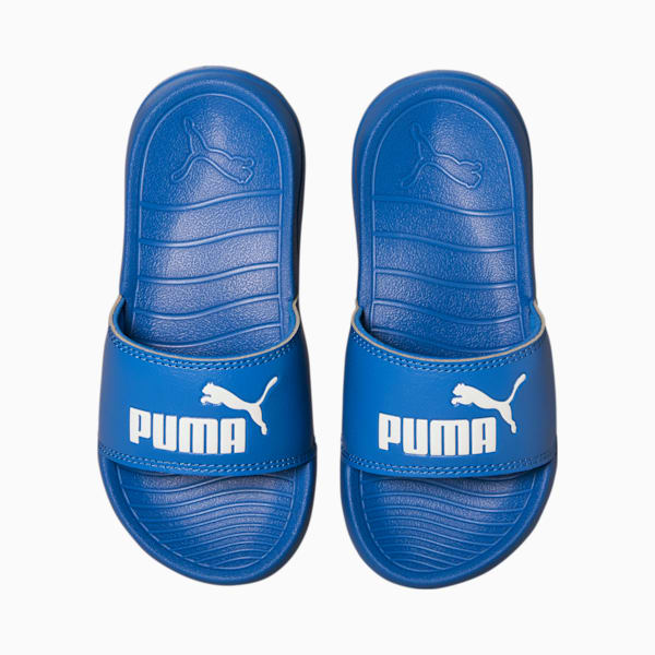 Sandalias Infantiles Popcat 20, Palace Blue-Puma White, extralarge