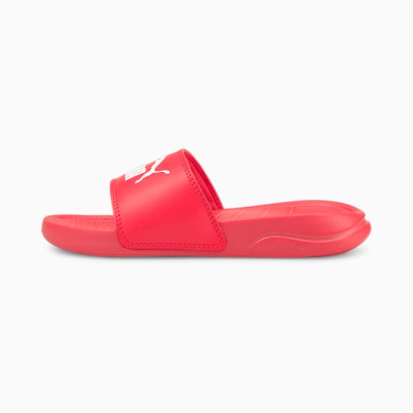 Popcat 20 Kid's Slides, Sunblaze-Puma White, extralarge-IND