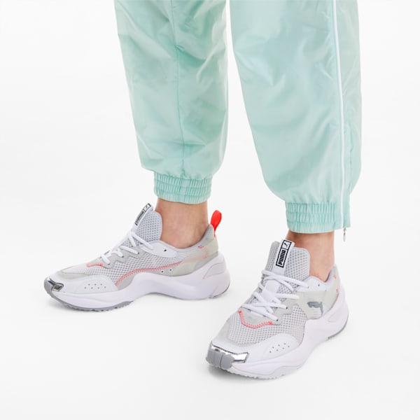 Rise tie dye women's sneakers puma top