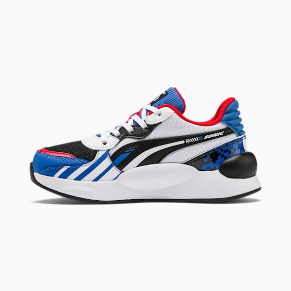 PUMA x SONIC RS 9.8 Little Kids' Shoes, Palace Blue-Puma White, extralarge