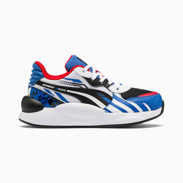 PUMA x SONIC RS 9.8 Little Kids' Shoes, Palace Blue-Puma White, extralarge