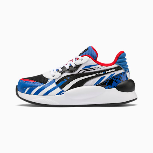 PUMA x SONIC RS 9.8 Little Kids' Shoes, Palace Blue-Puma White, extralarge