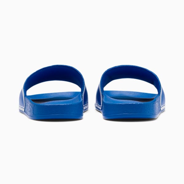 PUMA x SONIC Leadcat Little Kids' Slides, Palace Blue-Puma White, extralarge