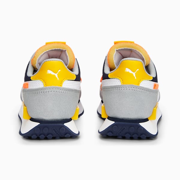Future Rider Play On Youth Sneakers, Ultra Orange-PUMA White, extralarge-IND