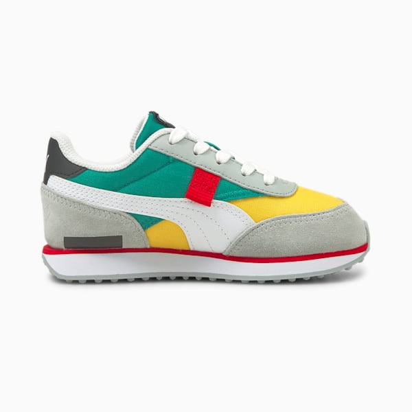 Future Rider Play On Kid's Sneakers, Spectra Yellow-Parasailing-High Rise, extralarge-IND
