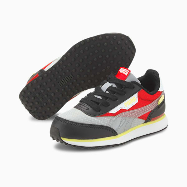 Future Rider Fun On Little Kids' Shoes, Puma Black-High Rise, extralarge