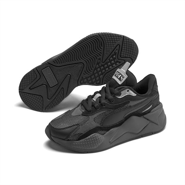 RS-X³ Puzzle Sneakers JR, Puma Black-CASTLEROCK, extralarge