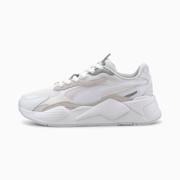 RS-X³ Puzzle Sneakers JR, Puma White-Puma Silver, extralarge