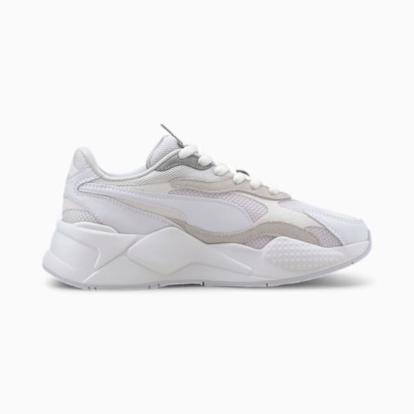 RS-X³ Puzzle Sneakers JR, Puma White-Puma Silver, extralarge