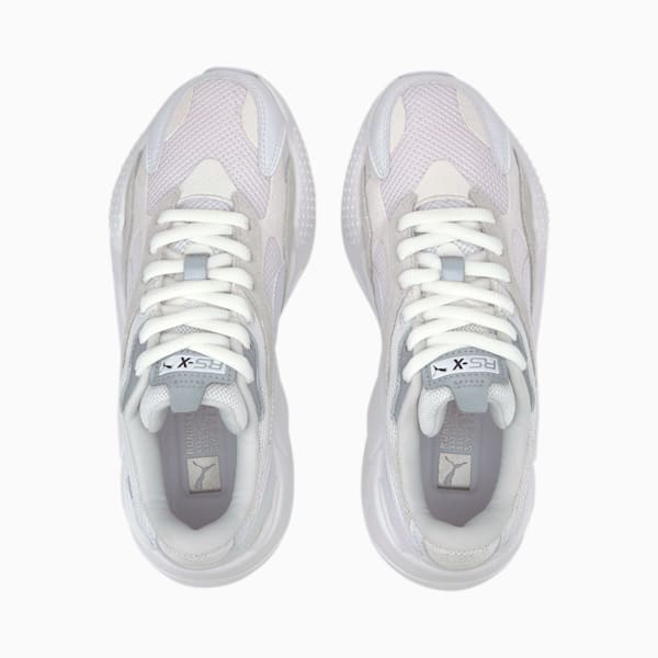 RS-X³ Puzzle Sneakers JR, Puma White-Puma Silver, extralarge