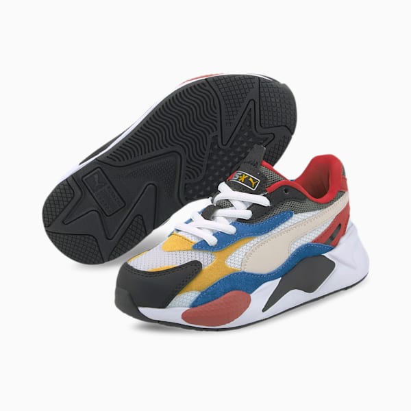 RS-X Puzzle Kids' Shoes, Puma W-Spectra Yellow-Puma B, extralarge-IND