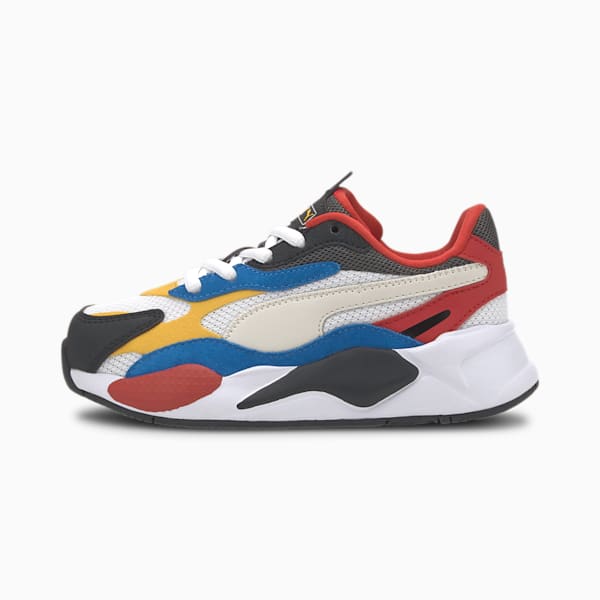 RS-X Puzzle Kids' Shoes, Puma W-Spectra Yellow-Puma B, extralarge-IND