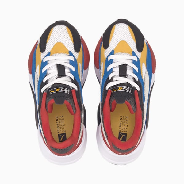 RS-X Puzzle Kids' Shoes, Puma W-Spectra Yellow-Puma B, extralarge-IND