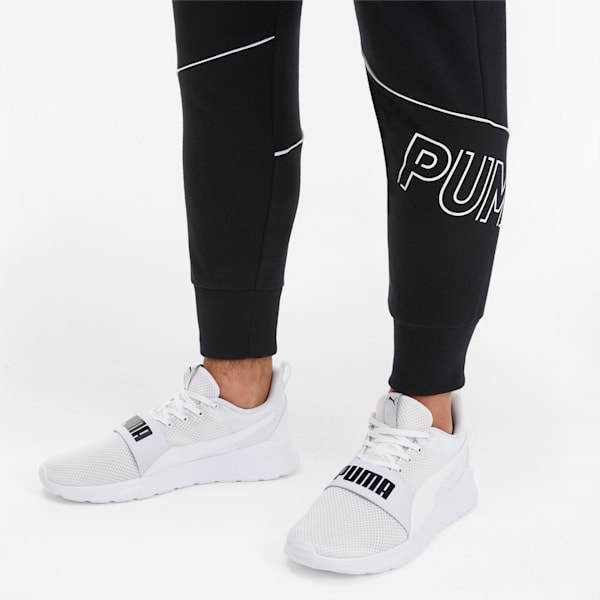 Anzarun Lite Bold Unisex Sneakers, Puma White-Puma Black, extralarge-IND