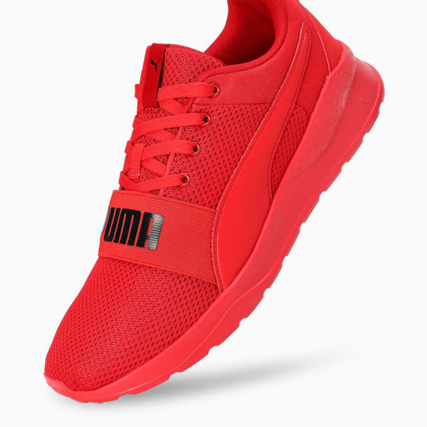 Anzarun Lite Bold Sneakers, High Risk Red-Puma Black, extralarge-IND