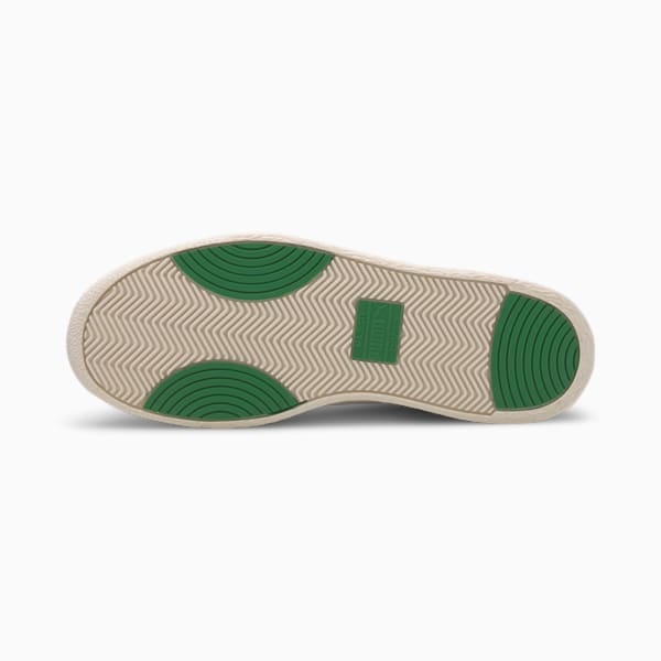 Ralph Sampson Lo Perforated Soft Trainers, Puma White-Amazon Green-Whisper White, extralarge-IND