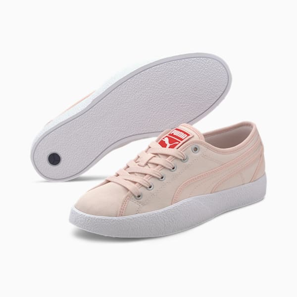 Love Canvas Women's Sneakers, Rosewater, extralarge