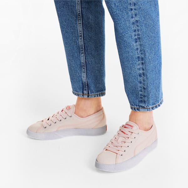Love Canvas Women's Sneakers, Rosewater, extralarge