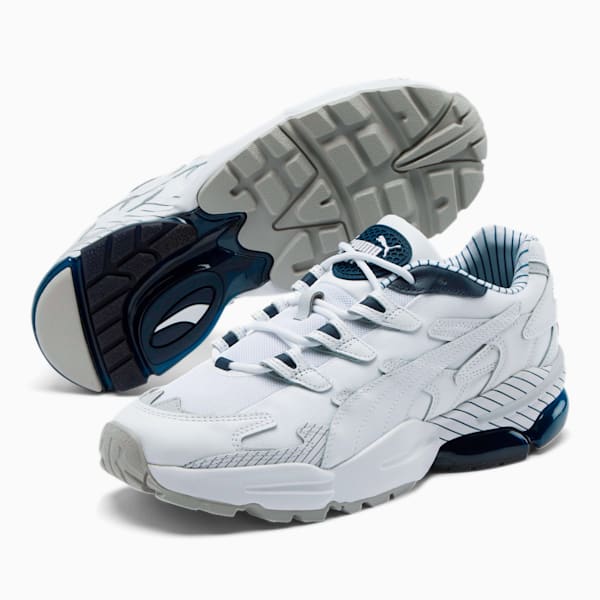 CELL Alien NYC Sneakers, Puma White-Peacoat-Glacier Gray, extralarge