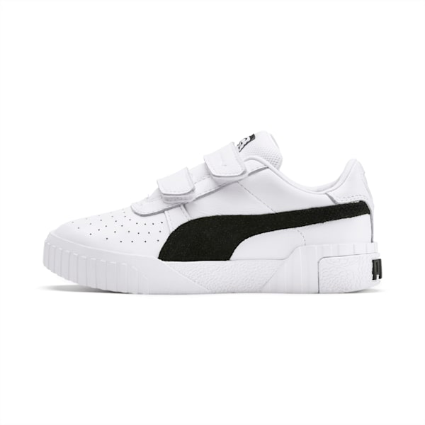 SG x Cali B+W Little Kids' Shoes, Puma White-Puma Black, extralarge