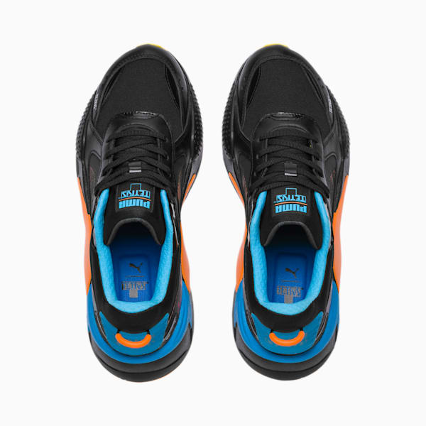 PUMA x TETRIS RS-X Sneakers, Puma Black-Luminous Blue, extralarge