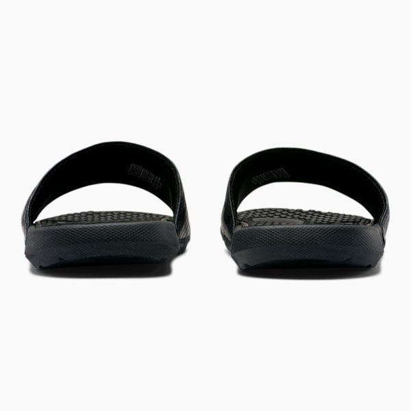 Cool Cat Bold Graphic Women's Slides, Puma Black-Puma Black, extralarge