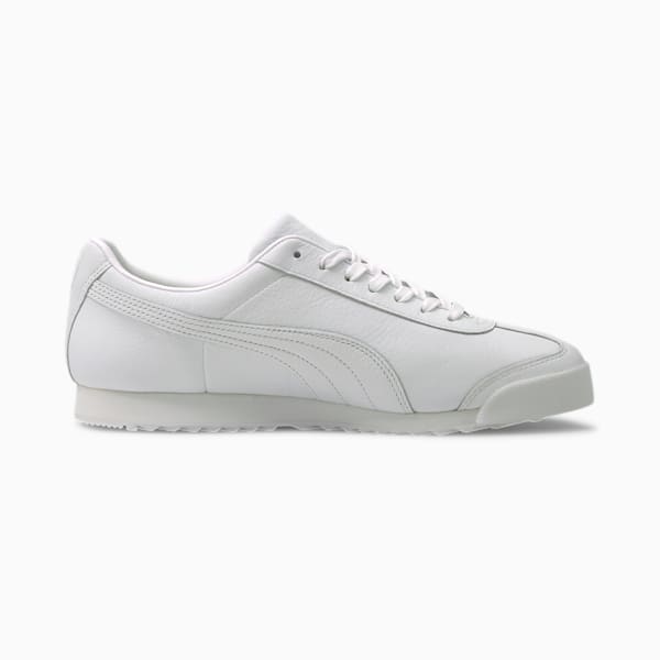 Roma Blank Men's Sneakers, Puma White-Puma White, extralarge