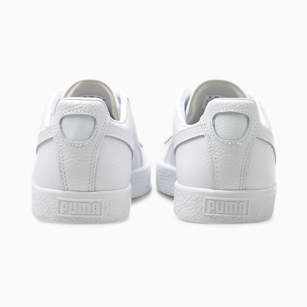 Clyde Blank Men's Sneakers, Puma White-Puma White, extralarge