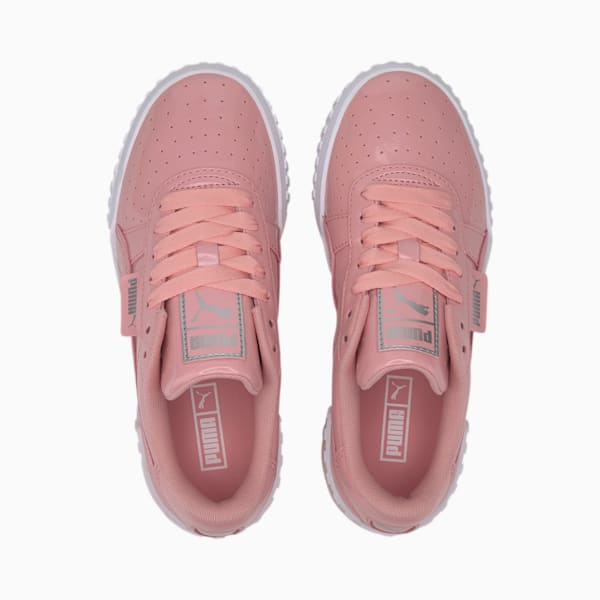 Cali Patent Sneakers JR, Peony-Puma White, extralarge