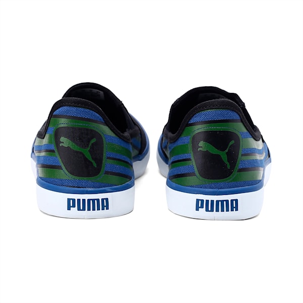 Campario 2 IDP Sneakers, Puma Black-Garden Green-Galaxy Blue, extralarge-IND