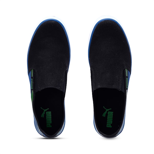 Campario 2 IDP Sneakers, Puma Black-Garden Green-Galaxy Blue, extralarge-IND