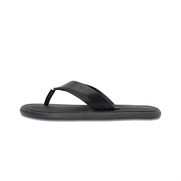 PUMA x one8 Stark MU Men's Flip Flops, Puma Black-Puma Team Gold-Dark Shadow, extralarge-IND