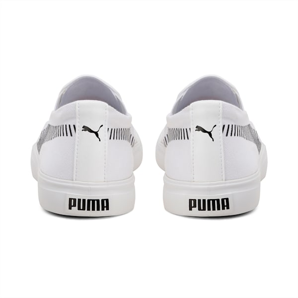 Madrid Men's Slip-on Shoes, Puma White-Puma Black, extralarge-IND