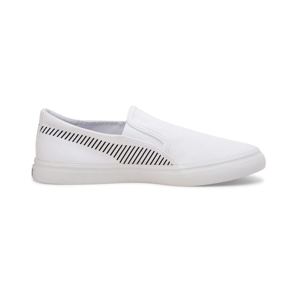 Madrid Men's Slip-on Shoes, Puma White-Puma Black, extralarge-IND