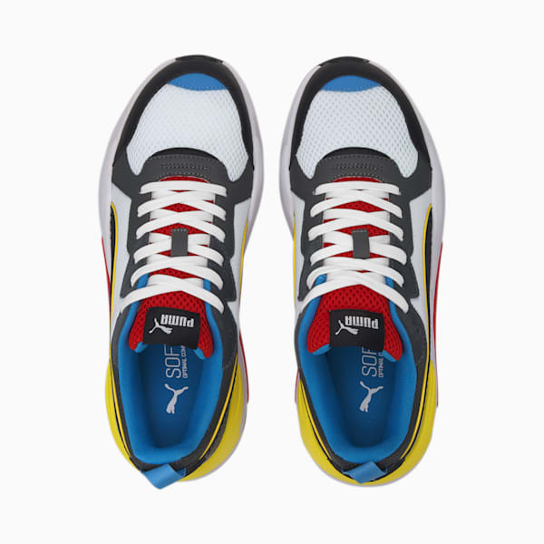 X-RAY Sneakers, Puma White-Puma Black-Dark Shadow-High Risk Red-Palace Blue, extralarge-IND