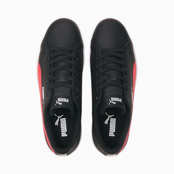 PUMA Up Baseline Unisex Sneakers, Puma Black-High Risk Red-Puma White, extralarge-IND