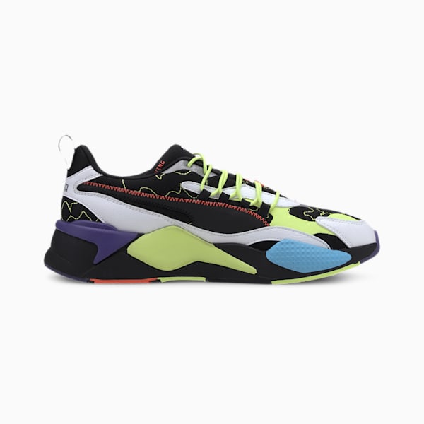 PUMA x CENTRAL SAINT MARTINS RS-X3 DAY ZERO スニーカー, Puma Black-Puma White, extralarge-JPN