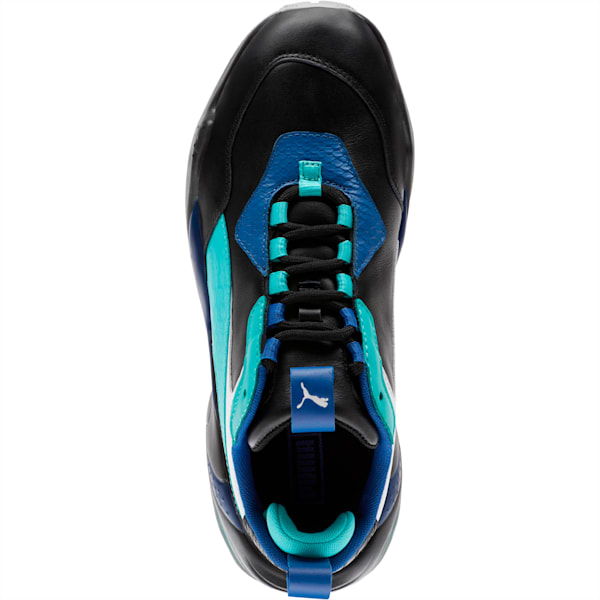 Thunder Holiday Sneakers, Black-Blue Tur-Galaxy Blue, extralarge