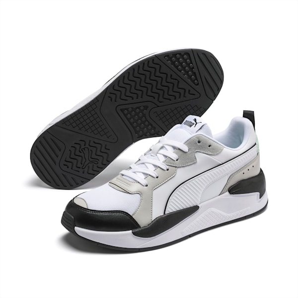 X-RAY Game Sneakers, Puma White-Gray Violet-Mist Green-Puma Black