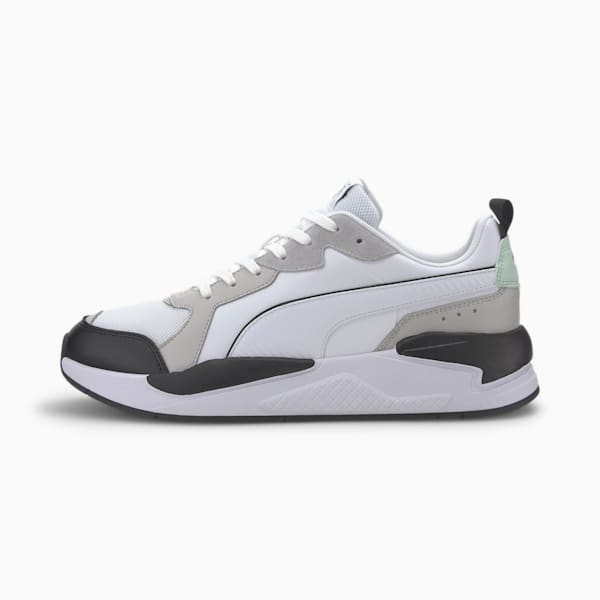 Tenis X-Ray Game, Puma White-Gray Violet-Mist Green-Puma Black, extralarge