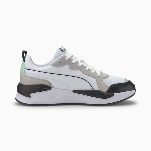 X-RAY Game Sneakers, White-Gray V-M Green-Black, extralarge